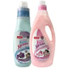 LuLu Fabric Softener Rose 4 Litres + Lavender 1 Litre