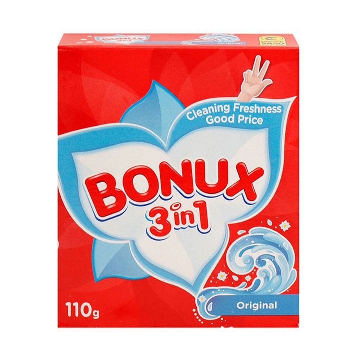 Bonux Washing Powder 3in1 Original 110g Online at Best Price, Washing Pwdr  T.Load
