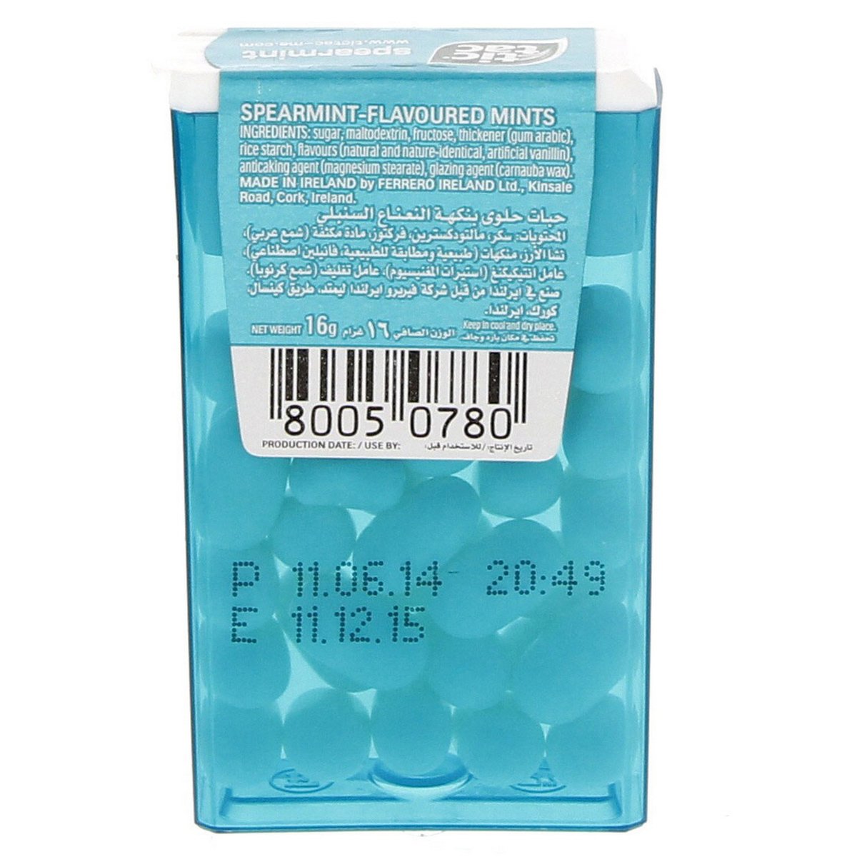 Tic tac Spearmint 16 g