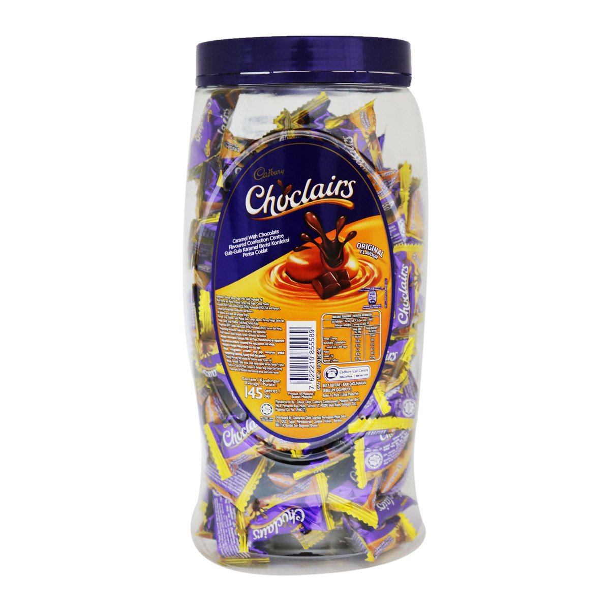 Cadbury Chocolate Caramel Jar 145pcs