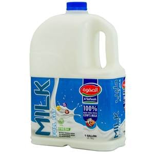 A' Safwah Fresh Milk Full Fat 3.78 Litre