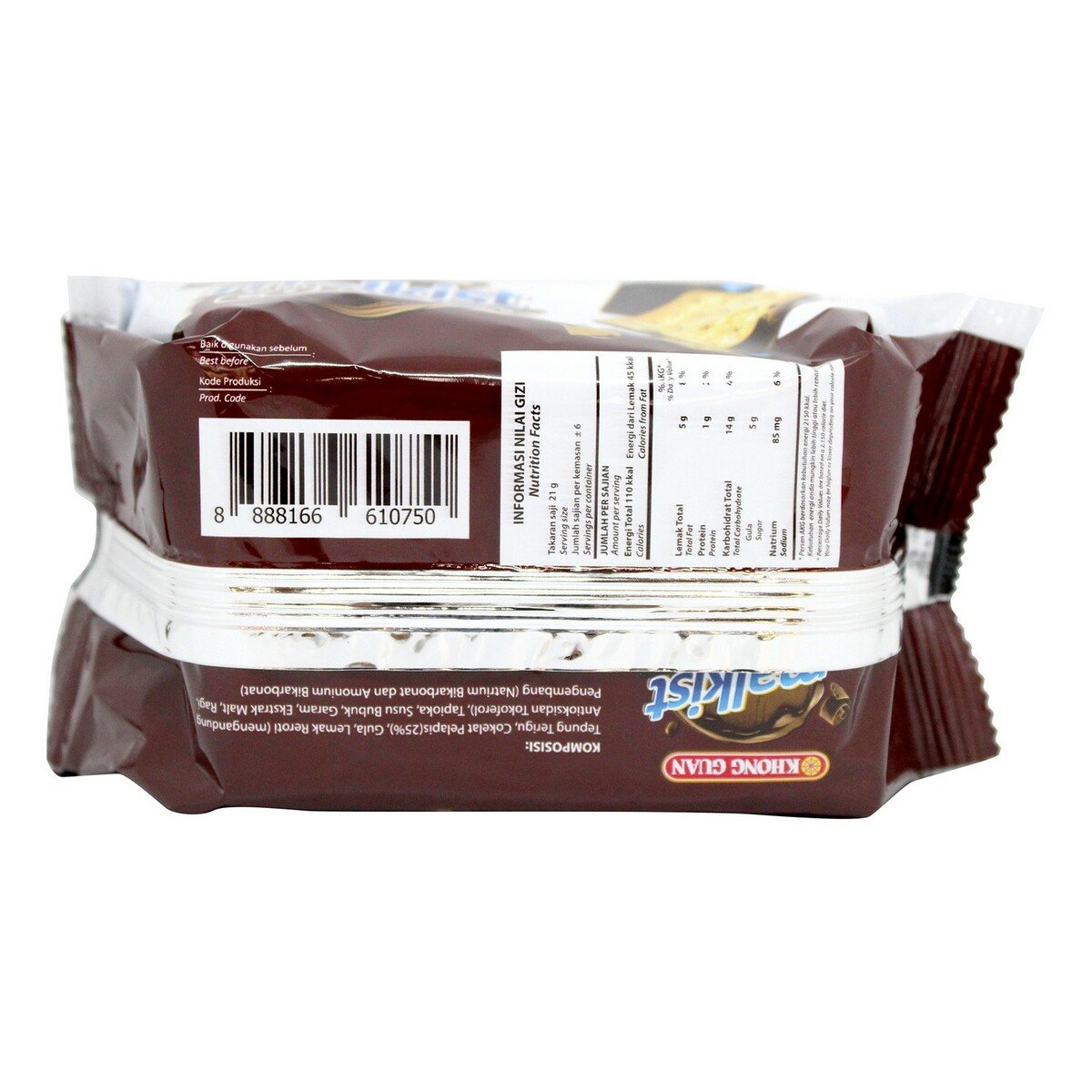 Khong Guan Malkist Coklat 120g