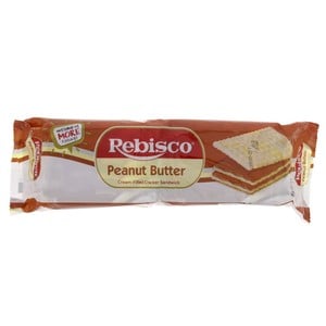 Rebisco Peanut Butter Cream Filled Cracker Sandwich 10 x 32 g