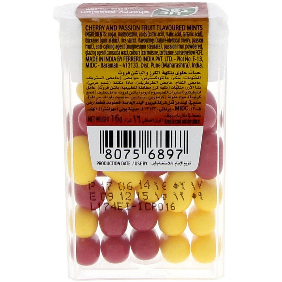 Tic tac Cherry Passion 16g