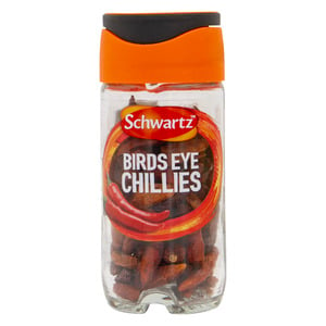 Schwartz Bird Eye Chillies 11 g