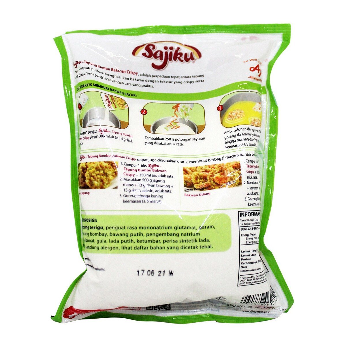 Sajiku Tepung Bakwan Crispy 210g