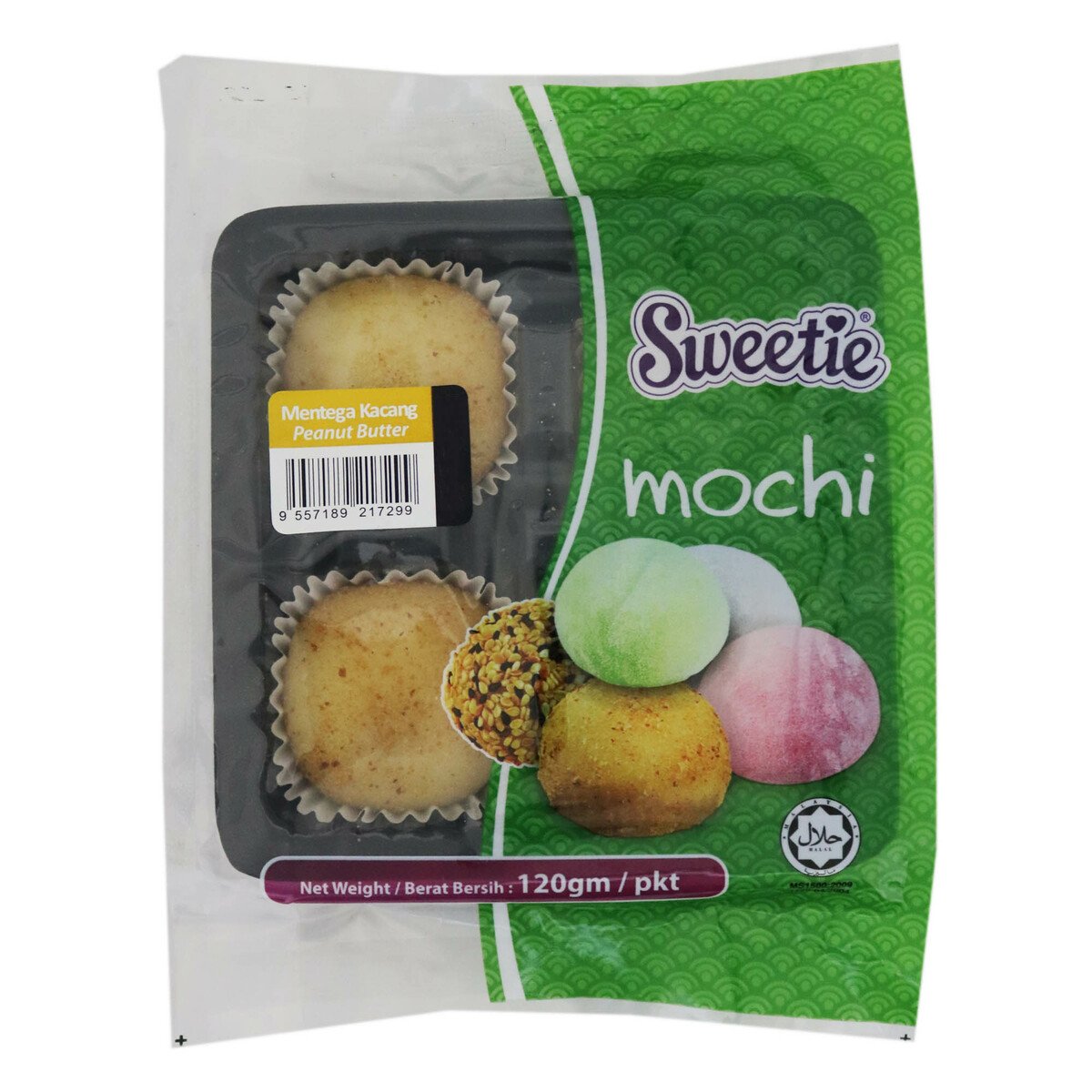 Sweetie Mochi Peanut Butter 120g