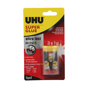 Uhu Super Glue Mini 1gmx3pcs 45415