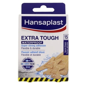 Hansaplast Extra Tough 15 pcs