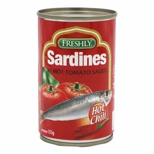 Freshly Sardines in Hot Tomato Sauce155 g