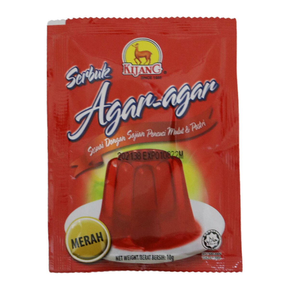 Kijang Agar Agar Red Colour Powder 10g