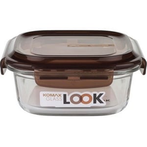 Komax Square Glass Container KGS3-KX59072 650ml