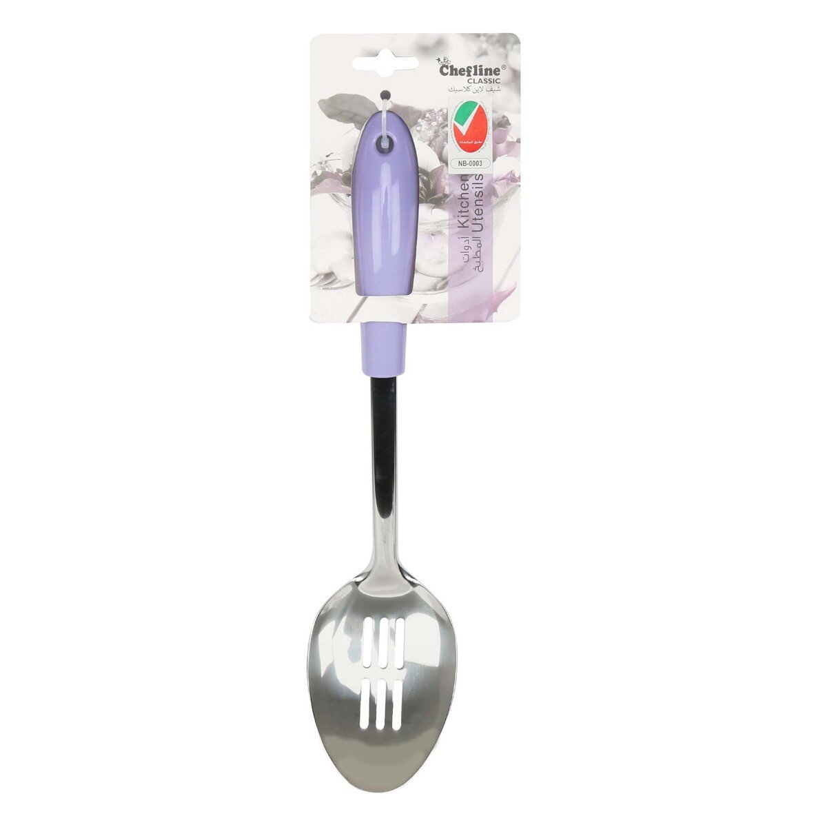 Chefline Stainless Steel Slotted Spoon, JA5205FR GW