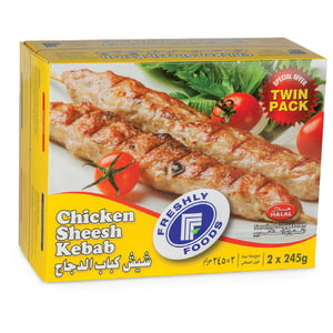 Freshly Foods Chicken Sheesh Kebab Value Pack 2 x 245 g