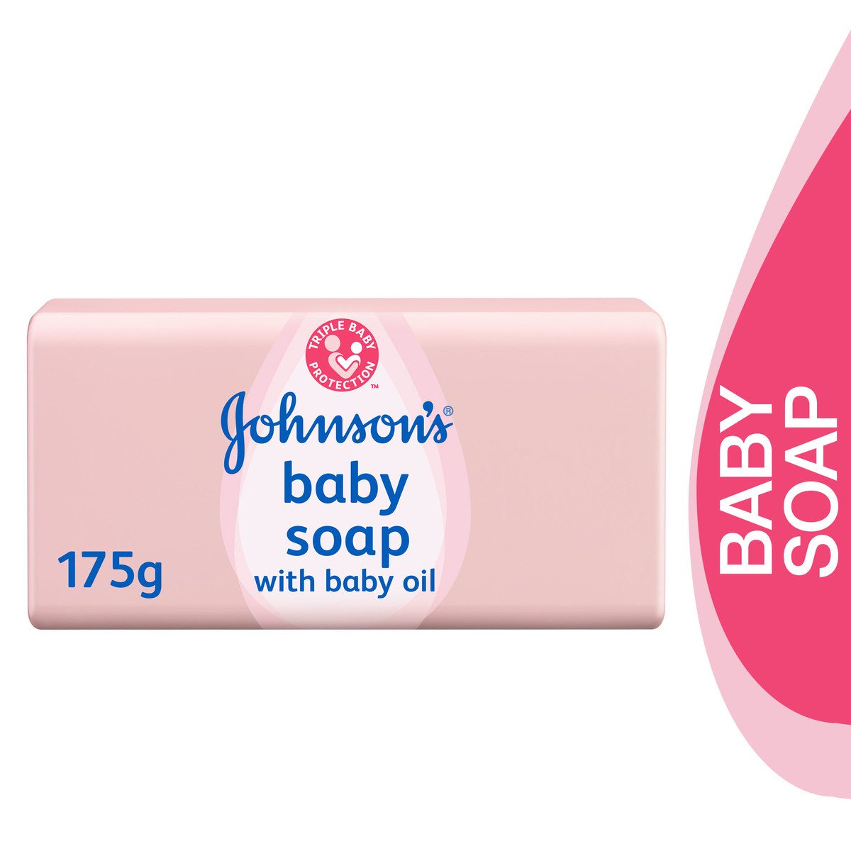 Johnson's Baby Soap with Baby Oil 175 g