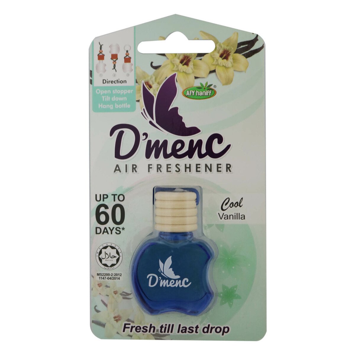 Afy Haniff Vanilla D’Menc Air Freshener 10ml