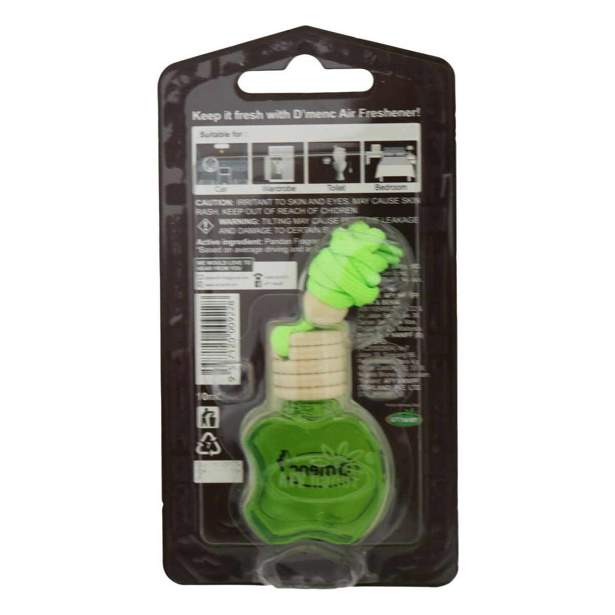 Afy Haniff Pandan Leaves D’Menc Air Freshener 10ml