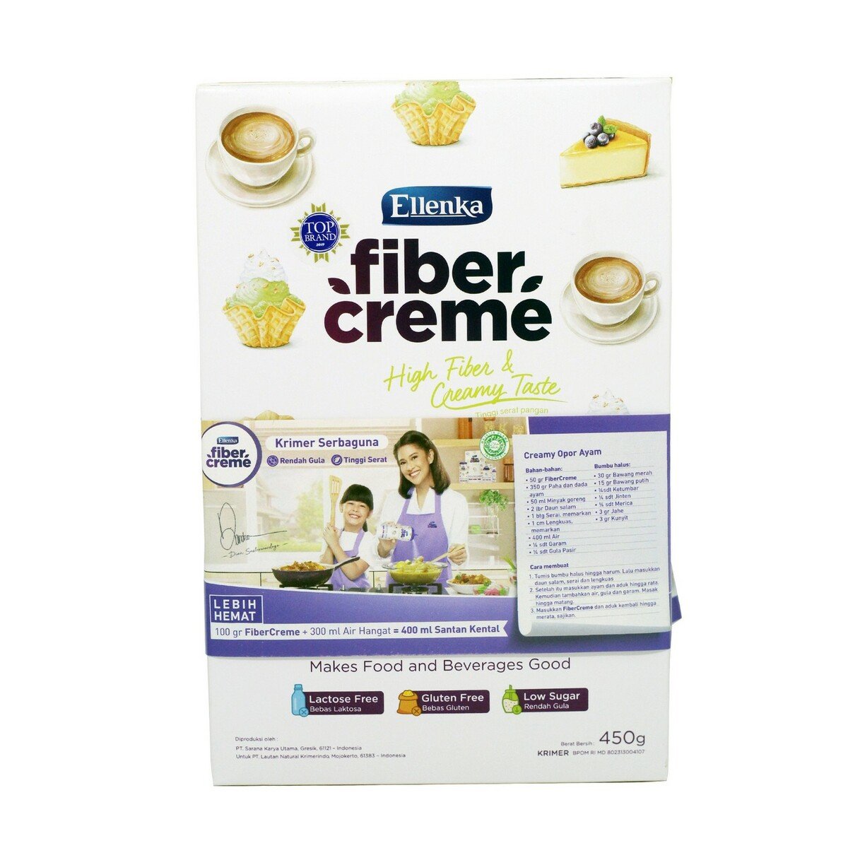 Ellenka Fiber Creme 168g