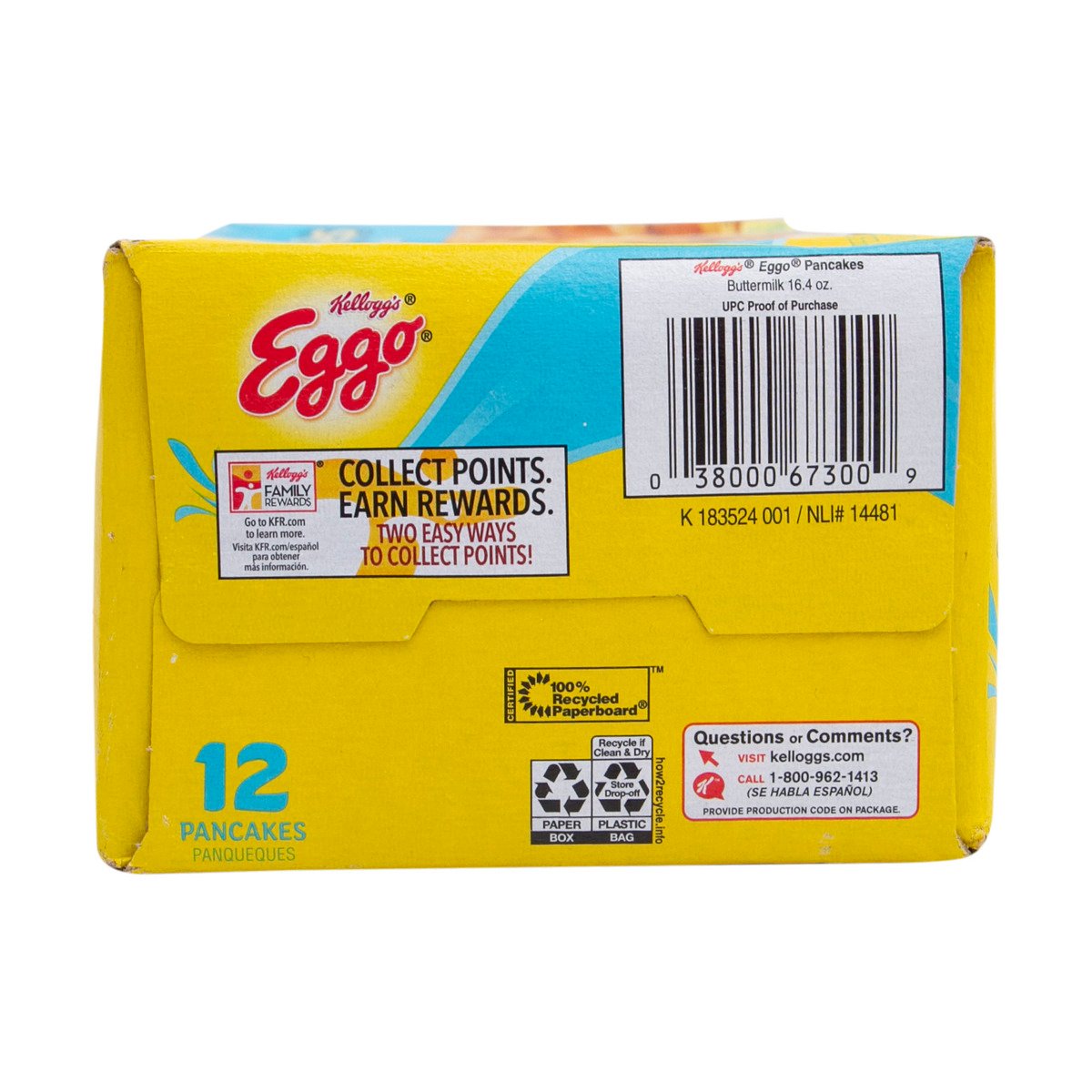 Kellogg's Eggo Buttermilk Pancake 465 g