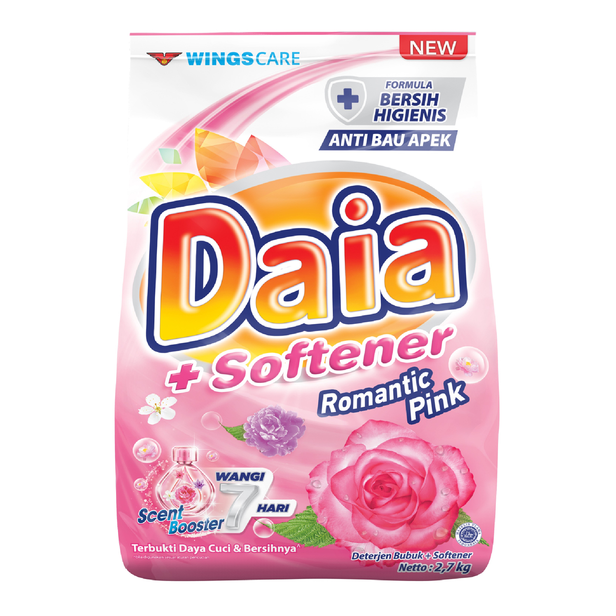 Daia Softener Pink 2.7kg