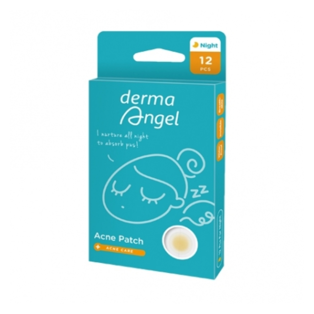 Derma Angel Acne Patch Night 12