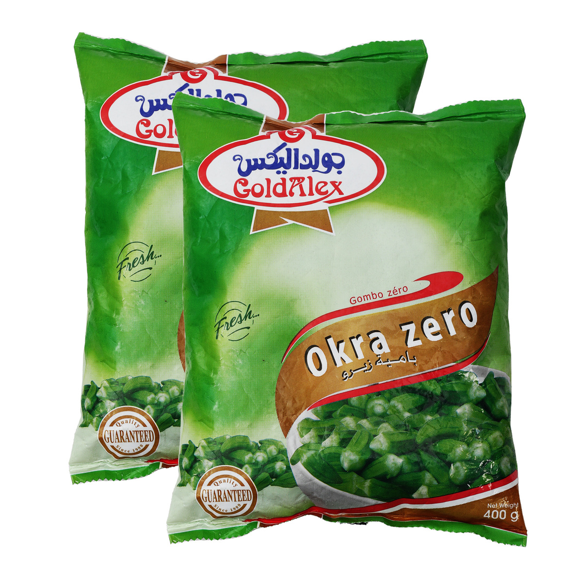 Goldalex Frozen Okra 2 x 400 g