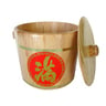 JH Wooden Pine Rice Bucket Jh10Kg