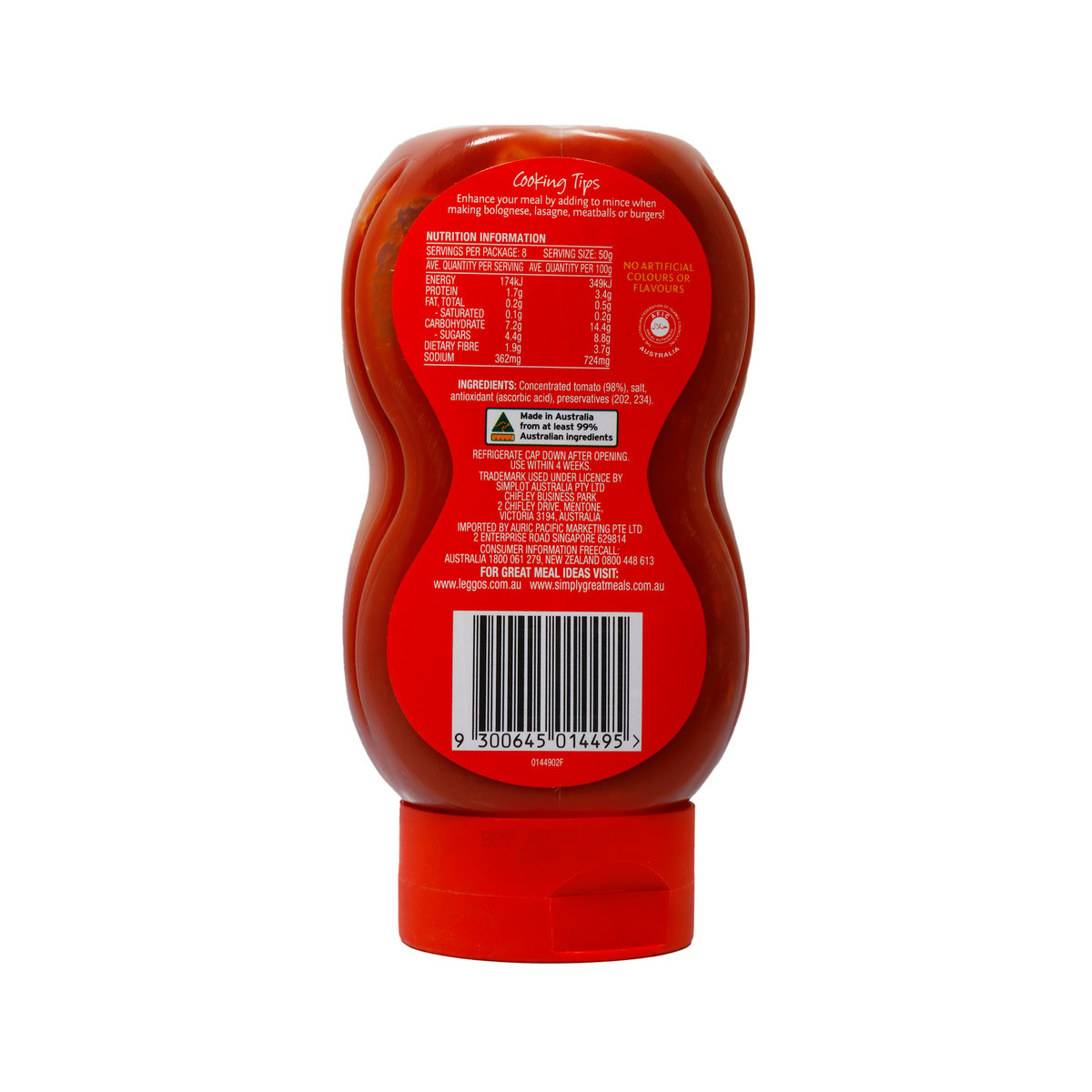 Leggo's Tomato Paste 400 g