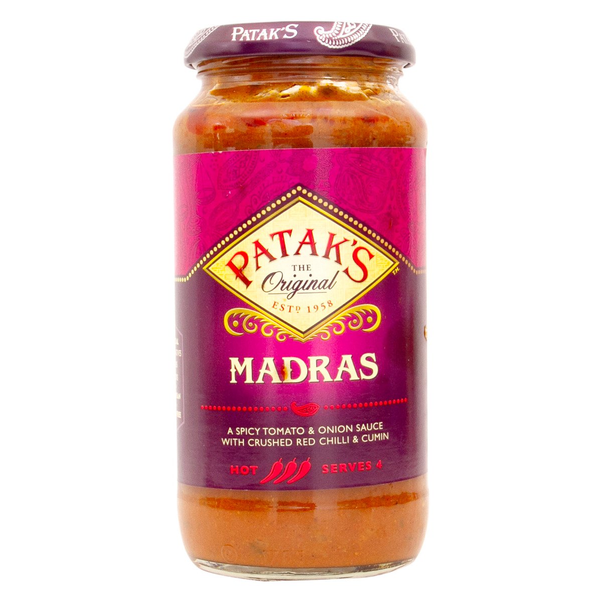 Patak's Madras Hot Sauce 450 g