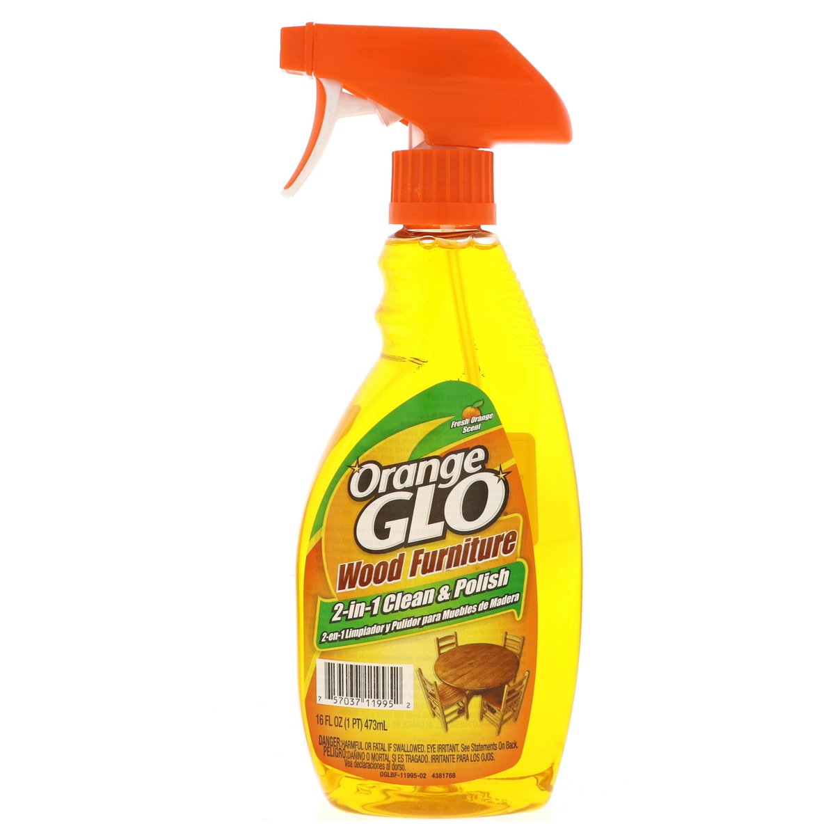 قم بشراء Orange Glo Wood Furniture 2 in 1 Clean And Polish 473ml Online