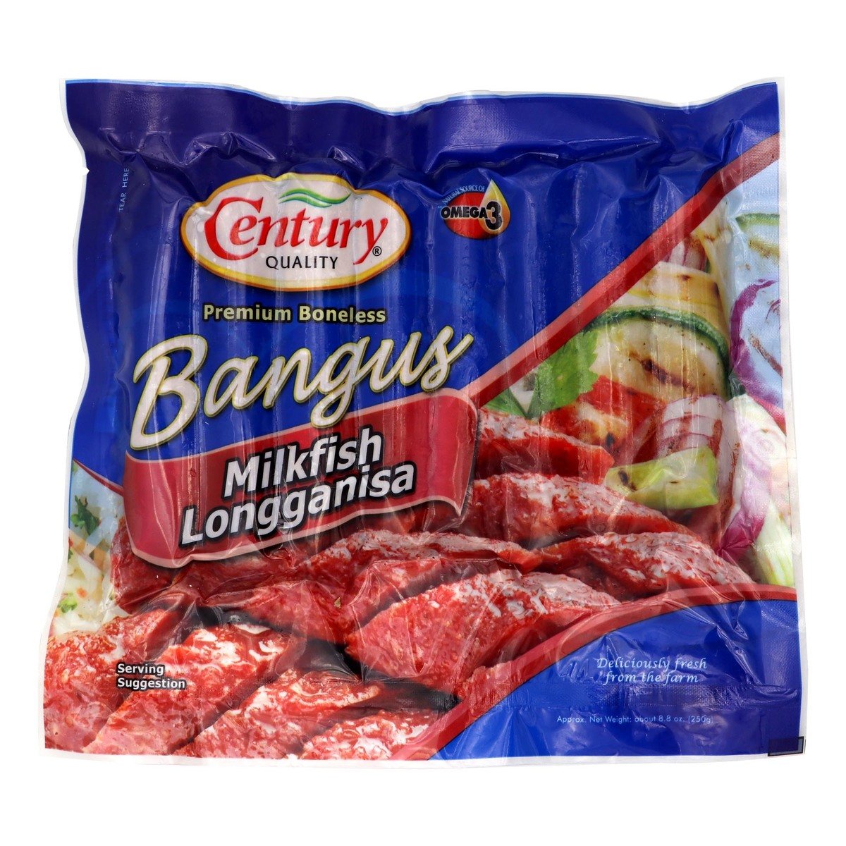 Century Premium Boneless Bangus Longganisa 250g