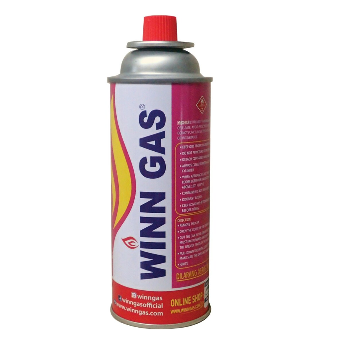 Winn Gas Butane Pink 235g