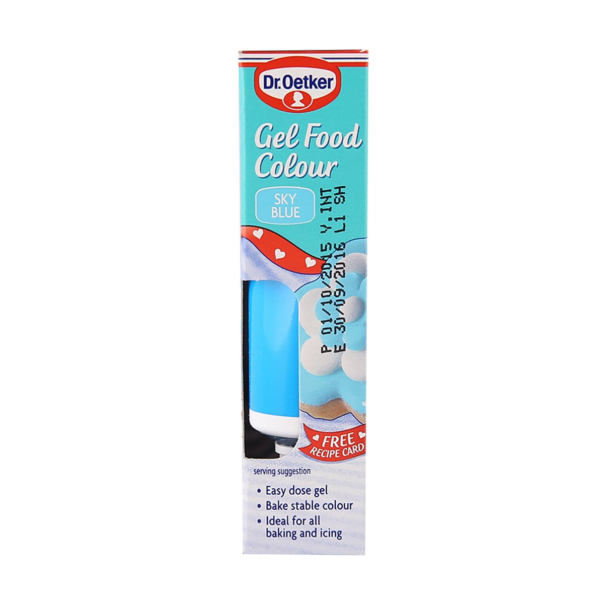 Dr. Oetker Gel Food Colour Sky Blue 10 g