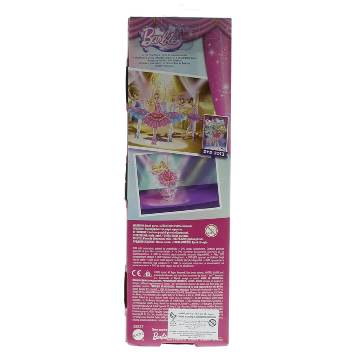 Barbie Ballerina Astd X8821-0