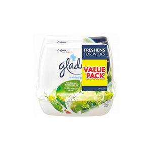 Glade Scented Gel Morning Twin Pack 180g