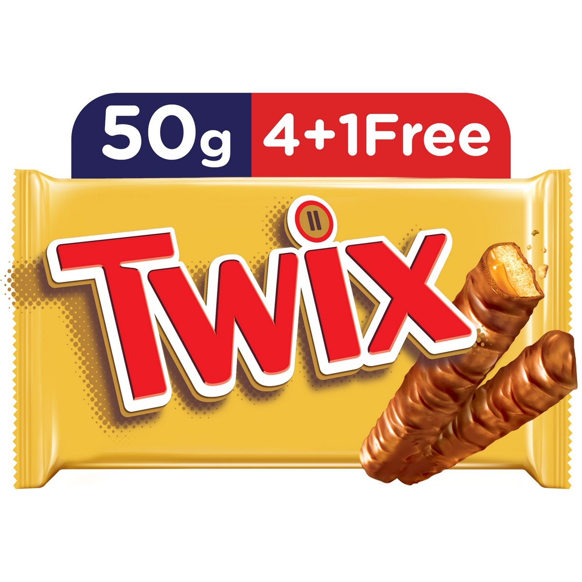 Twix Chocolate Bars 50 g x 5 pcs