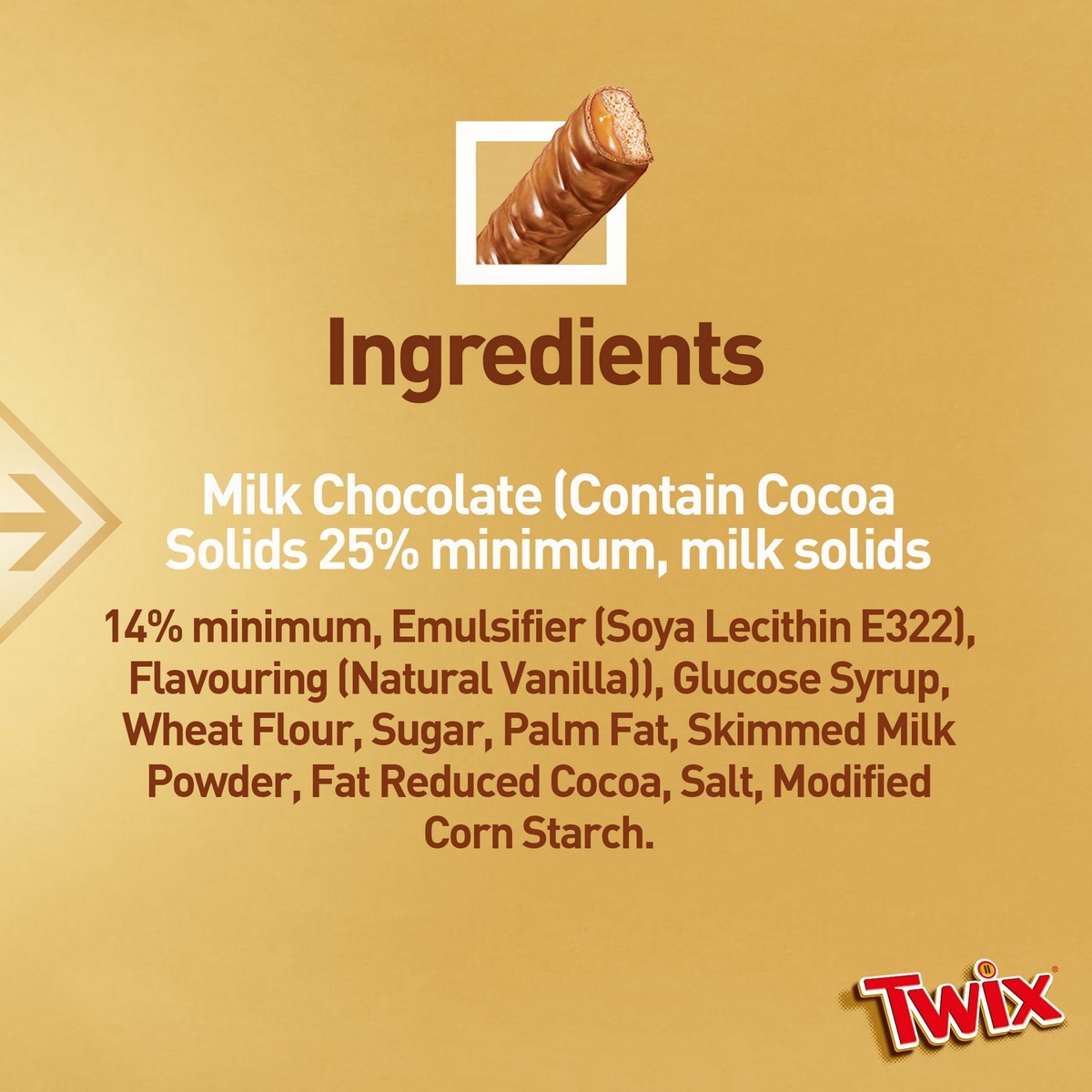 Twix Chocolate Bars 50 g x 5 pcs