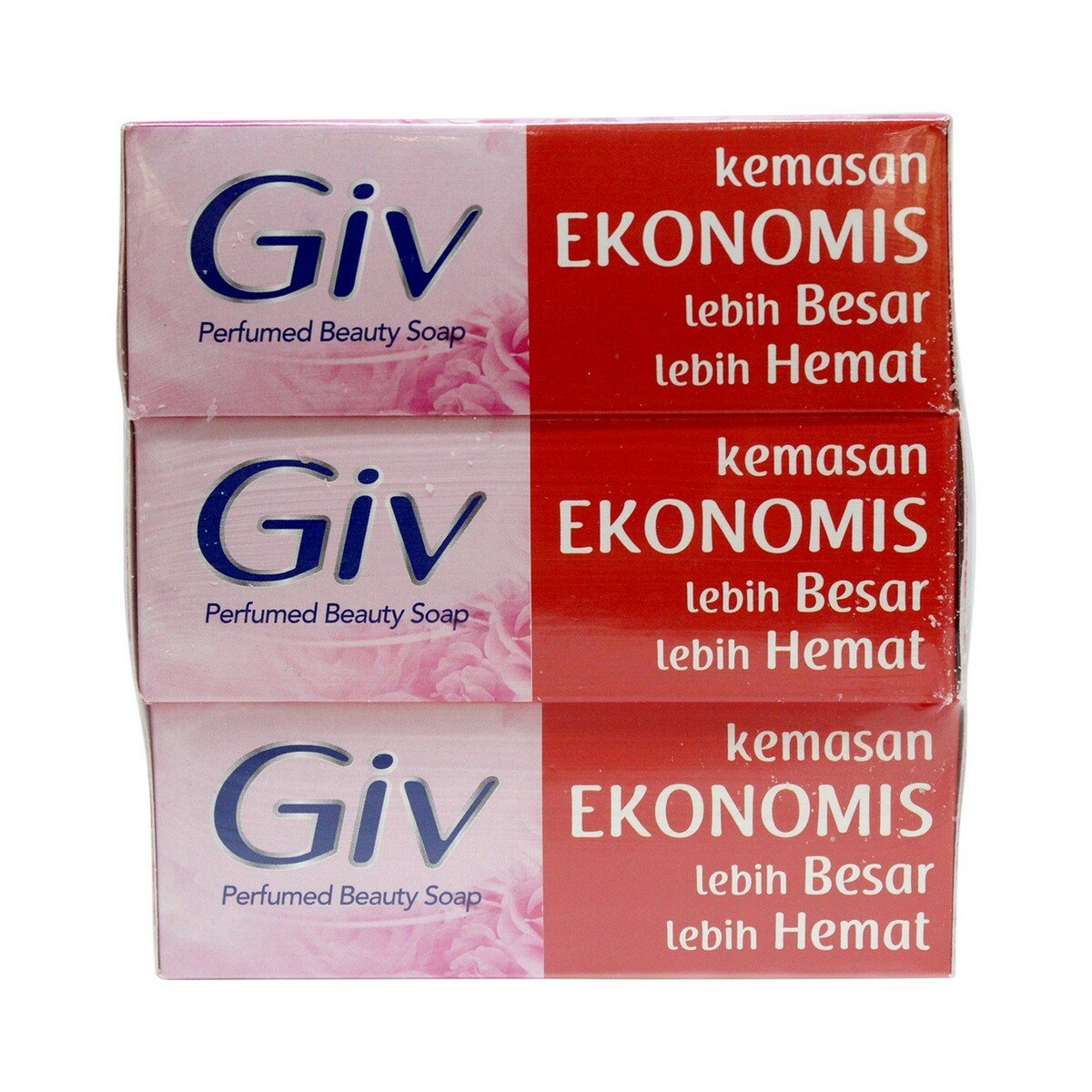 Giv Bar Soap Damsk Rose 3 x 110g