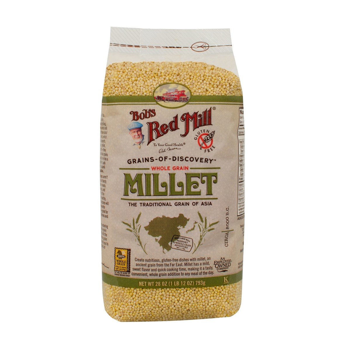 Bob's Red Mill Wholegrain Millet 793 g