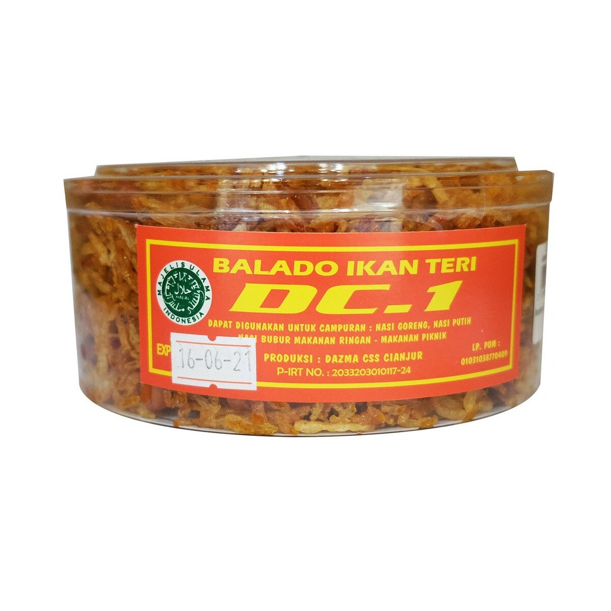 Anchovy Balado DCI 250g