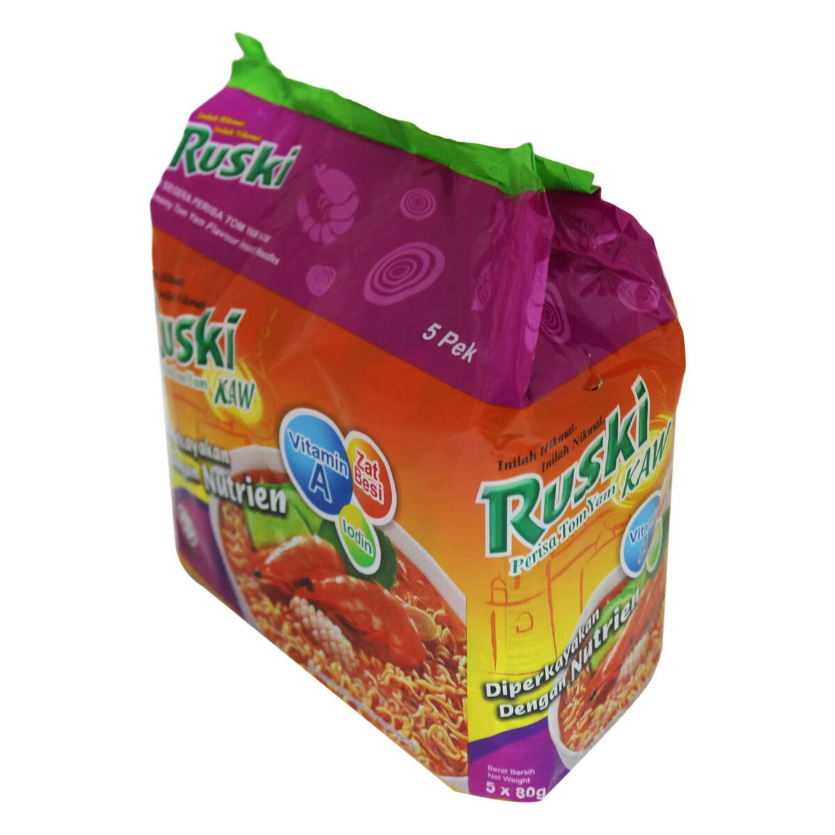 Ruski Instant Noodle TomyamKaw 80g