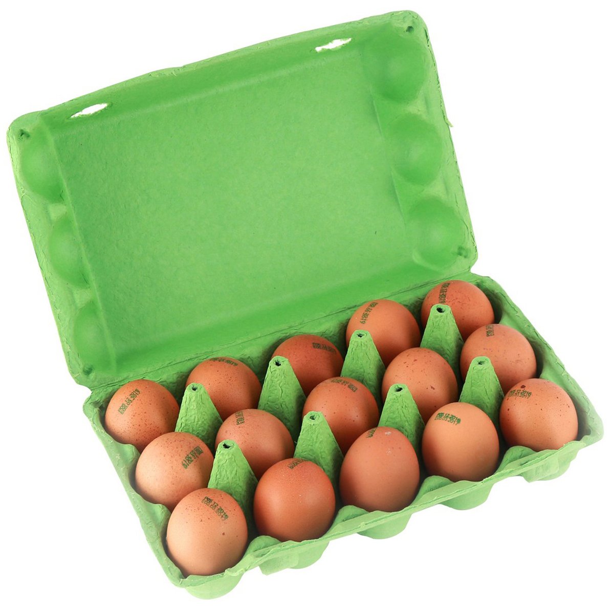 Organic Fed Hen Eggs 15 pcs