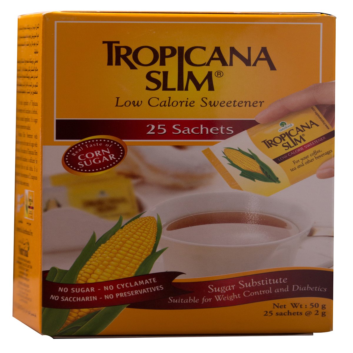 Tropicana Slim Low Calorie Sweetener 25 pcs