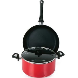 Chefline Dutch Oven 24cm + Fry Pan 28cm