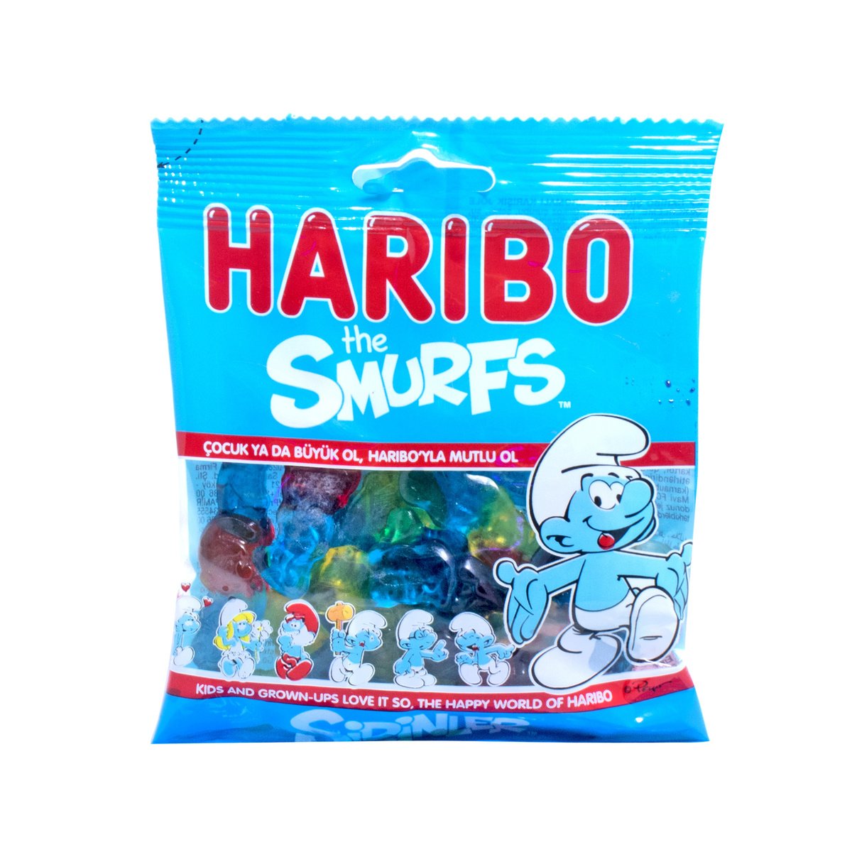 Haribo Smurfs Jelly Candy 75g