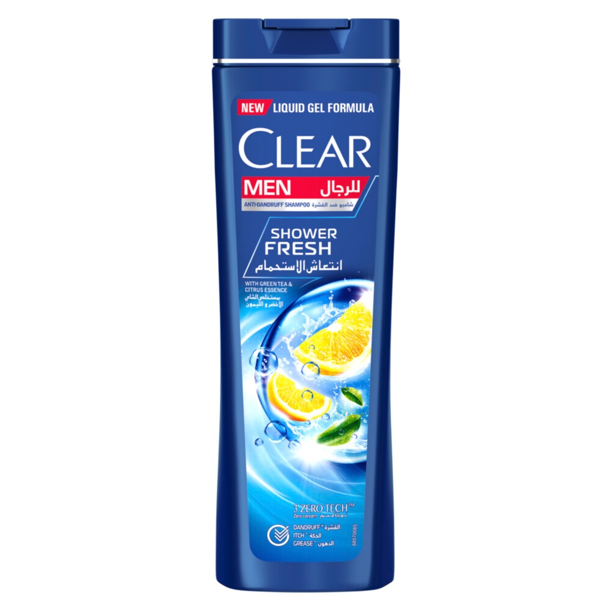 Clear Men's Shower Fresh Anti-Dandruff Shampoo, 200 ml