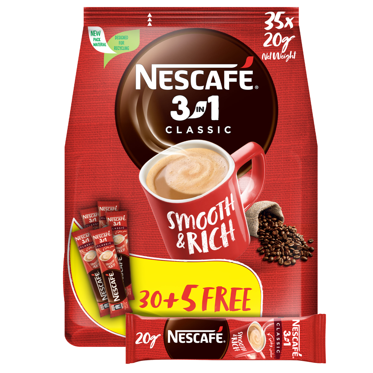 Nescafe 3 in 1 Extra 16.5 G – Turcamart ®