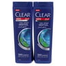 Clear Men Anti-Dandruff Shampoo Cool Sport Menthol 2 x 400 ml