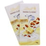 Lindt Swiss Classic White Almond Chocolate 2 x 100 g