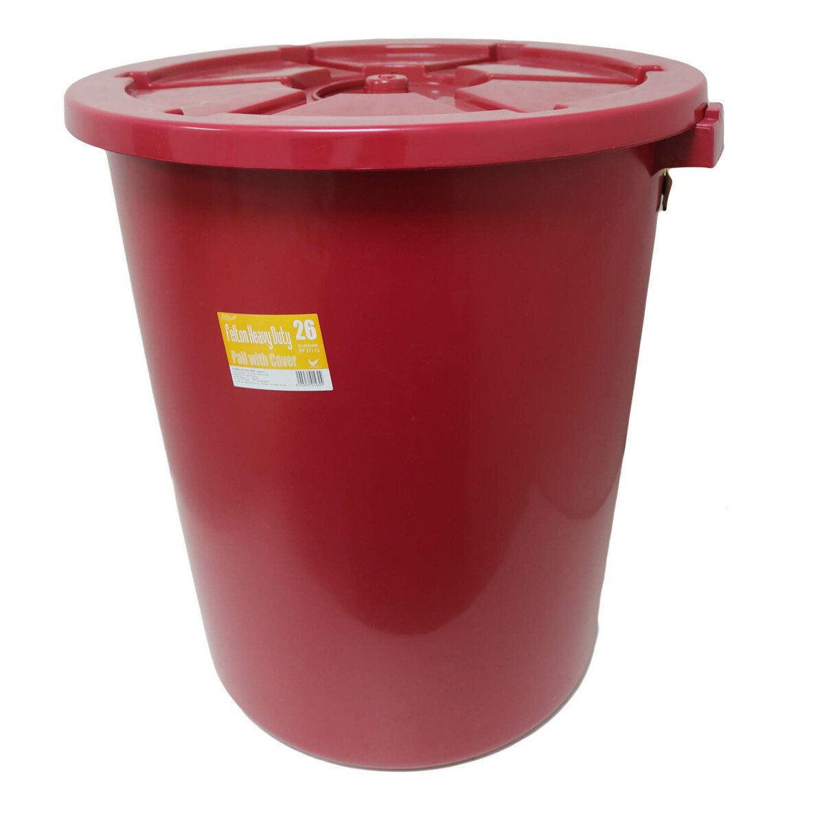 Felton Blue Pail With Lid 26 Gallon FP271C